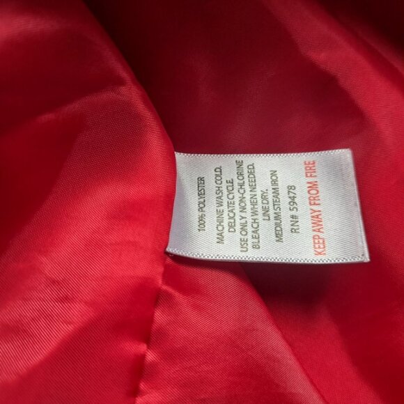 Girl Holiday Christmas Red black bow plaid dress layered taffeta size 4 Camilla - Picture 5 of 7